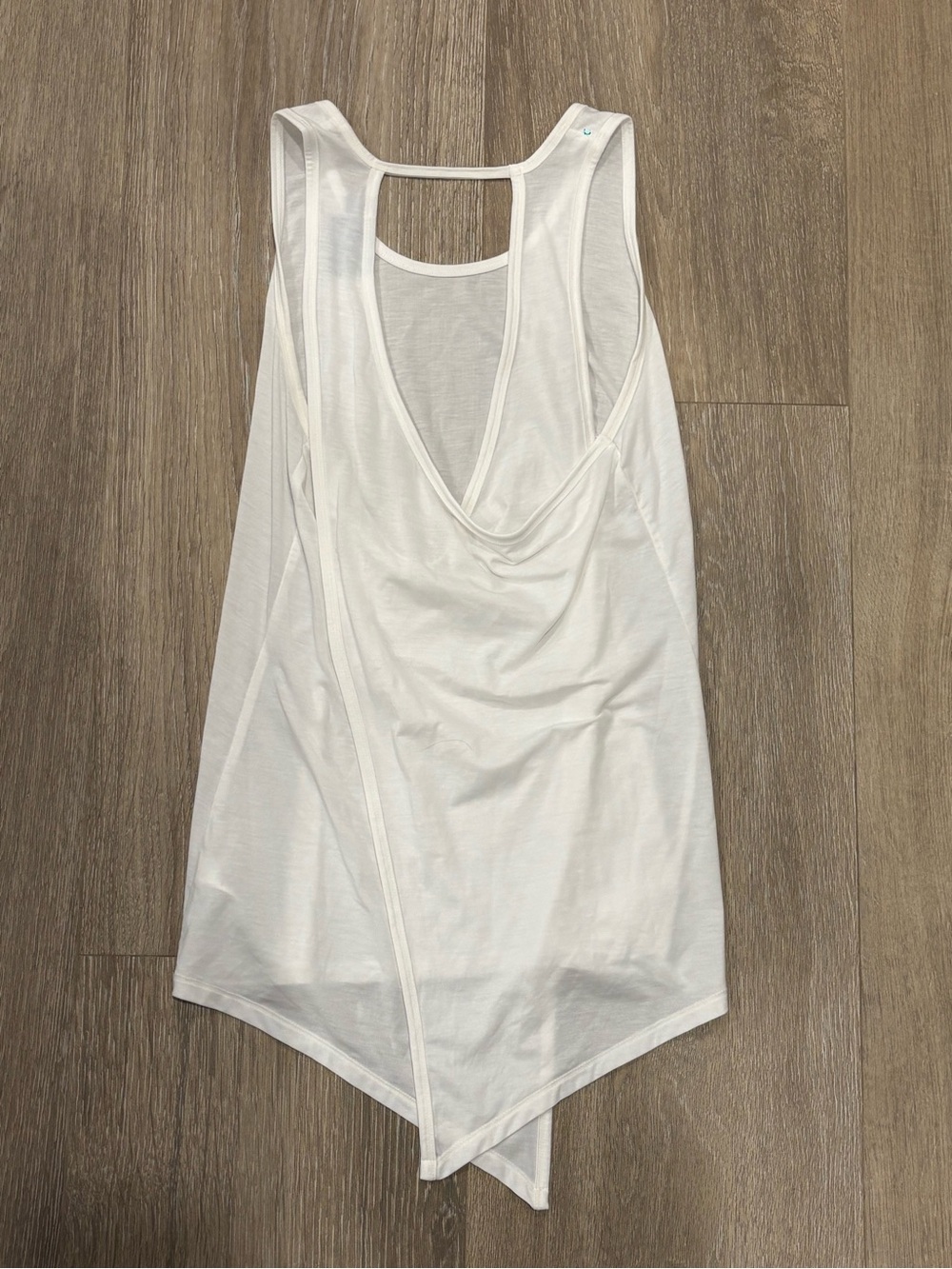 Athleta White Racerback Tank Top - Picture 3 of 3